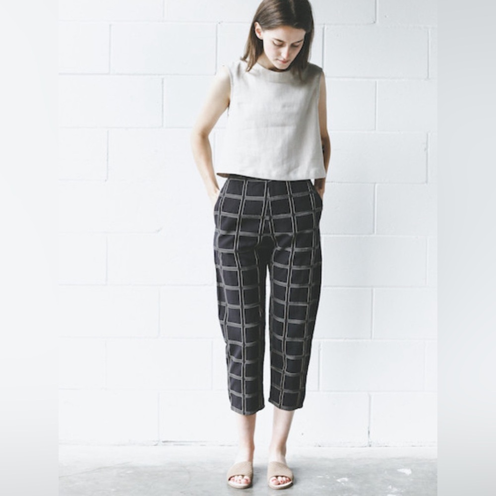 Ace & jig Dojo pant in Black Magic